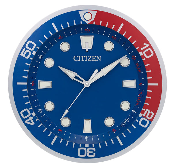Citizen Clocks Red and Green.